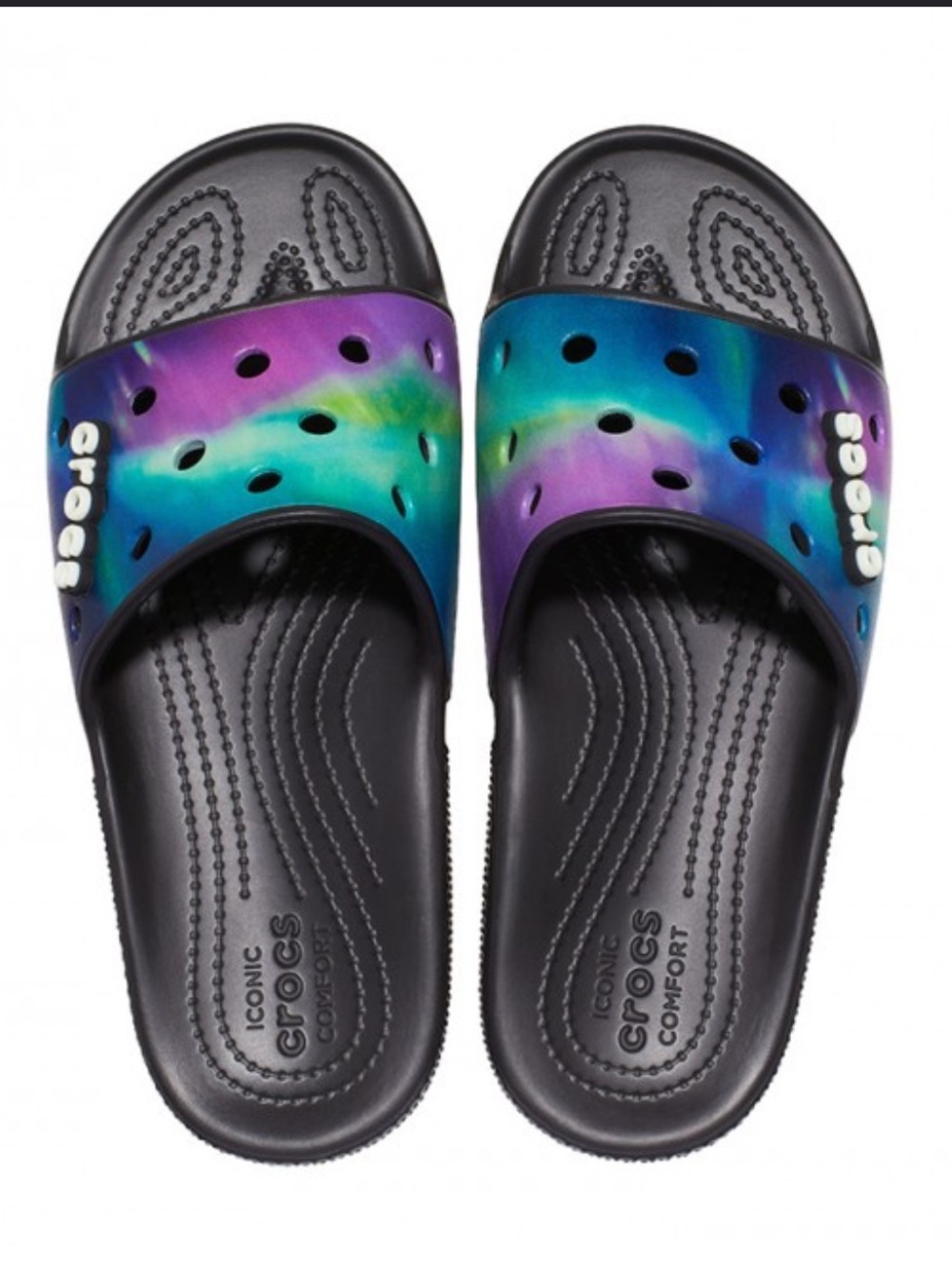Crocs Blackout of this World Slides